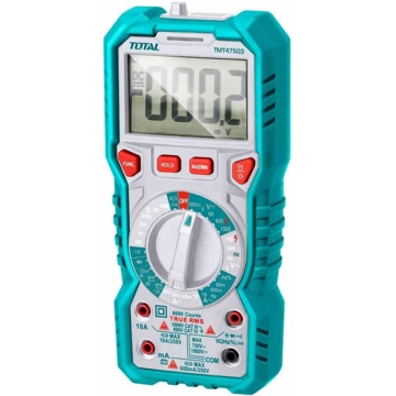 ციფრული მულტიმეტრი Total TMT47503, Digital Multimeter, Blue