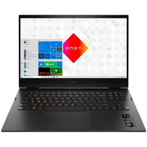 ნოუთბუქი HP 4H2L8EA Omen 16-c0007ur, 16.1" Ryzen 5-5600H, 16GB, 512GB SSD, RX 6600M 8GB, Black