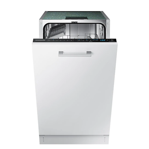 Samsung DW50R4040BB/WT, A, 46Dba, Built-in Dishwasher, White