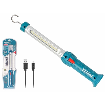 ნათურა Total TWLI35261, Rechargeable Lightwork Lamp, USB, Blue