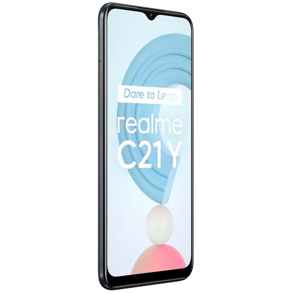 მობილური ტელეფონი Realme C21Y, 4GB, 64GB, Dual Sim, Black