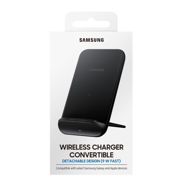 დამტენი Samsung EP-N3300TBRGRU, 15W Wireless Charging Stand Black