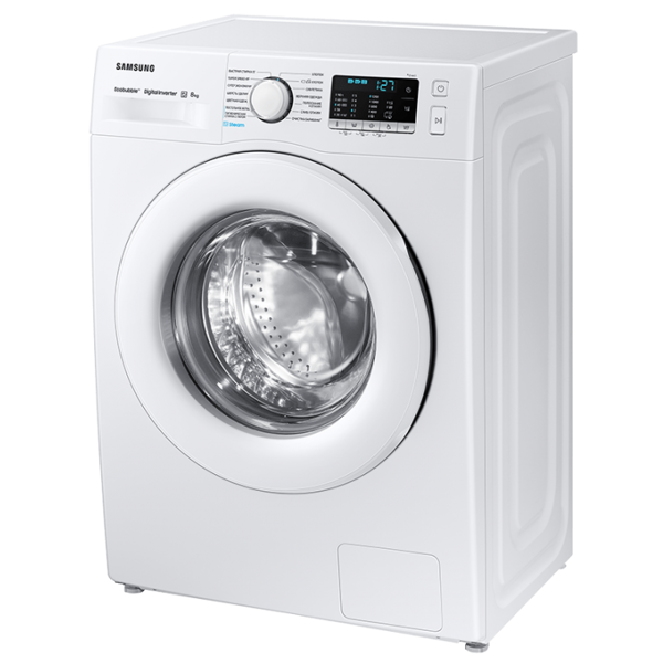 სარეცხი მანქანა Samsung WW80AAS25TE/LP, 8Kg, A, 1200Rpm, 75Db, Washing Machine, White