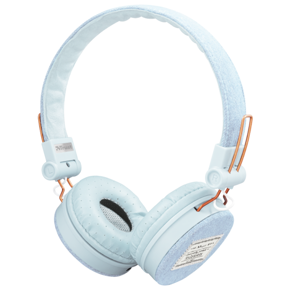 ყურსასმენი Trust 23610 Headphones, Wired, 3.5mm, Blue