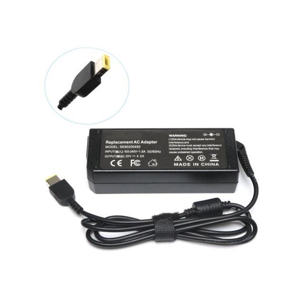 ნოუთბუქის დამტენი Power adapter for Lenovo 20V 4.5A with USB