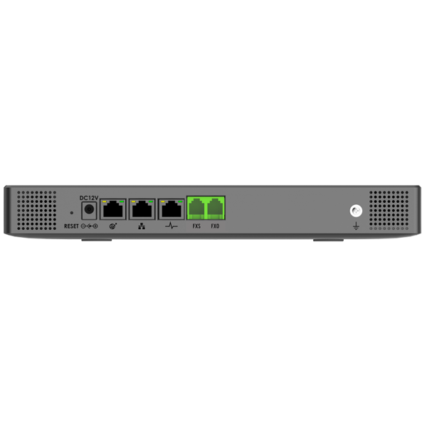 IP PBX მოწყობილობა Grandstream UCM6302A IP PBX appliance, Dual GigE RJ45 Ethernet Ports With PoE Plus, Gray