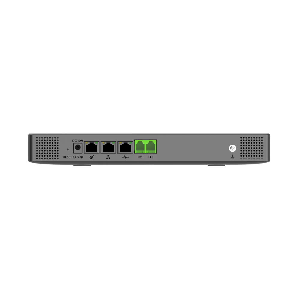 IP PBX მოწყობილობა Grandstream UCM6302A IP PBX appliance, Dual GigE RJ45 Ethernet Ports With PoE Plus, Gray