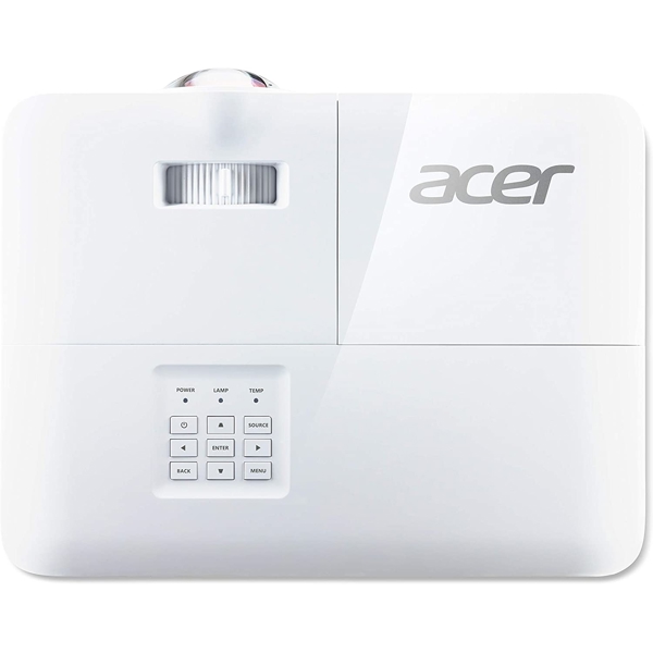 პროექტორი Acer S1386WHN, DLP, Projector, WXGA 1280x800, 3600lm, 20000:1, White