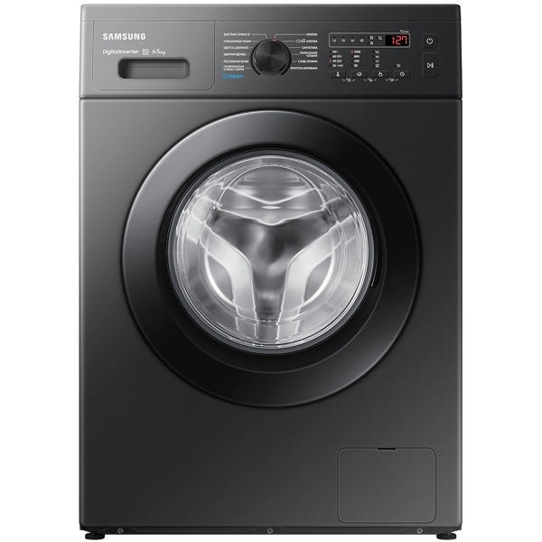 სარეცხი მანქანა Samsung WW65A4S00CX/LP, 6.5Kg, A+++, 1000Rpm, 75Db, Washing Machine, Inox