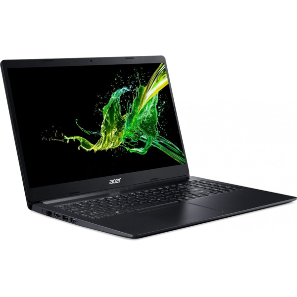 ნოუთბუქი Acer NX.HE3ER.01B Aspire 3, 15.6", Pentium N5030, 4GB, 256GB SSD, Integrated, Charcoal black