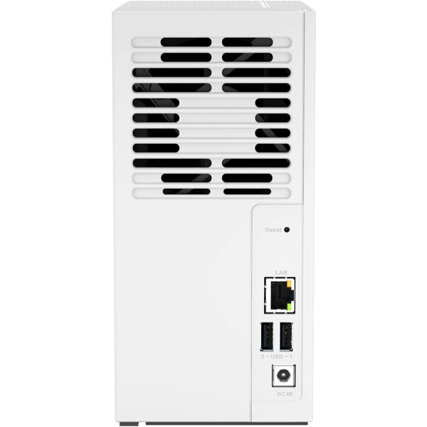 Storage System Qnap TS-233, 2-bay Tower NAS, 2.0GHz, 2GB RAM, SATA 6Gb/s, White