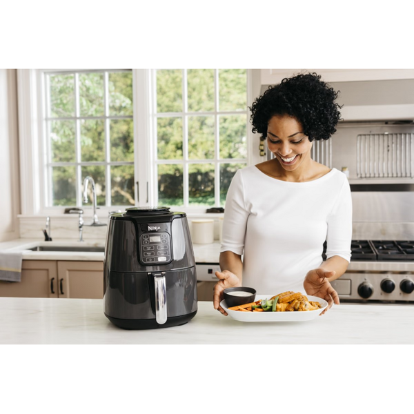 აეროგრილი Ninja AF100EU 1550 W, 3.8L Air Fryer, Black