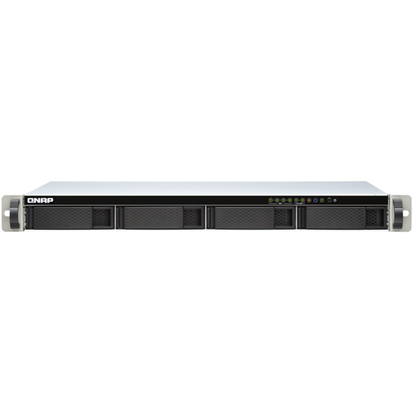 Storage system Qnap TS-451DeU-2G, 4-Bay Rack 1U NAS, 2.9GHz, 2 GB DDR4 SODIMM RAM, SATA 6Gb/s, White