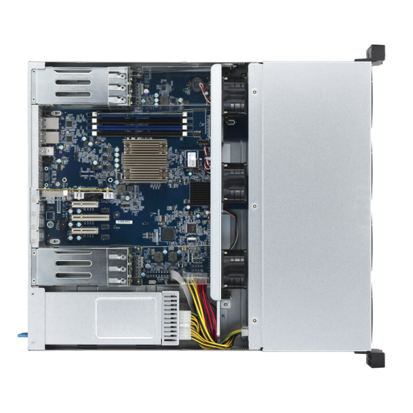 Storage system Qnap TS-1886XU-RP-D1622-8G, 18-Bay Rack 2U NAS, 3.2GHz, 8GB DDR4 ECC UDIMM RAM, SATA 6Gb/s, White