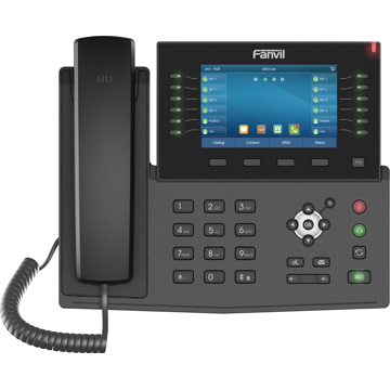 IP ტელეფონი Fanvil X7C, IP Phone, PoE, 20 SIP, Gigabit, Black