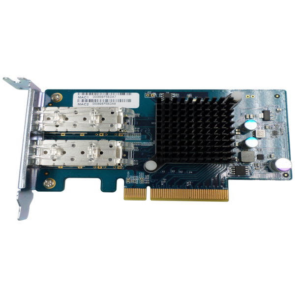 ქსელის ბარათი Qnap LAN-10G2SF-MLX, Dual-Port 10GbE SFP+ Network Expansion Card