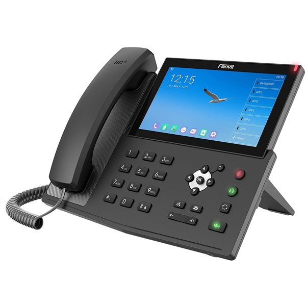 IP ტელეფონი Fanvil X7A, IP Phone, PoE, 20 SIP, Gigabit, Android, Black