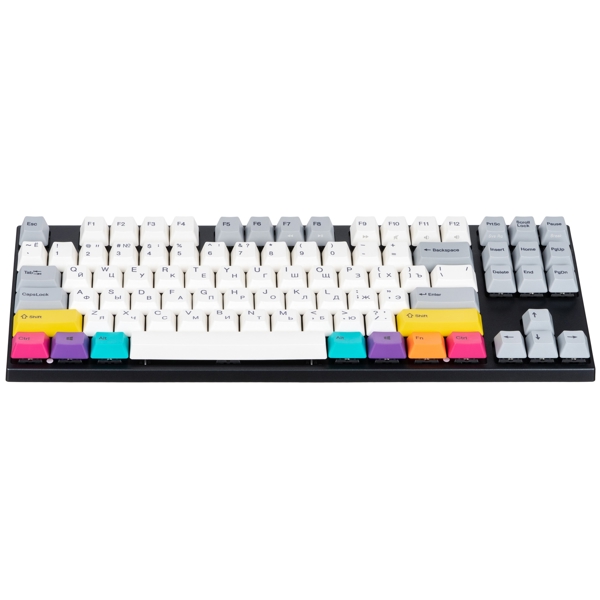 კლავიატურა Varmilo MA87M V2 CMYK, EC Daisy V2, Wired, LED, USB, Gaming Keyboard