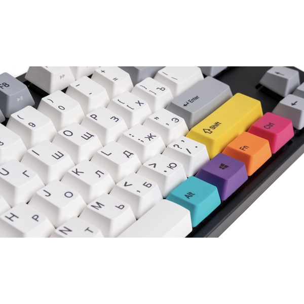 კლავიატურა Varmilo MA87M V2 CMYK, EC Daisy V2, Wired, LED, USB, Gaming Keyboard