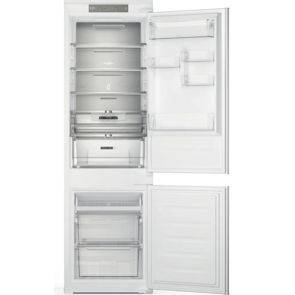 ჩასაშენებელი მაცივარი Whirlpool WHC18 T341, F, 250L, 32Db, Built-in Refrigerator, White