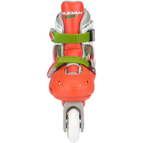 Nijdam 52SG Rollers Inline Skates (Size 27-30) White/Orange