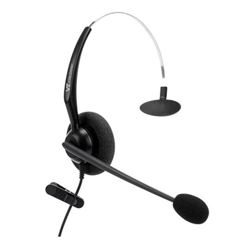 ყურსასმენი Vbet Electronics VT2000NC, Mono Headset, Wired, RJ9, Black