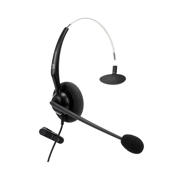 ყურსასმენი Vbet Electronics VT2000NC, Mono Headset, Wired, RJ9, Black