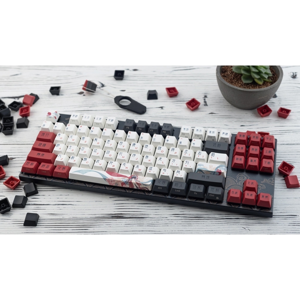 კლავიატურა Varmilo MA87M V2 Peking Opera, EC Daisy V2, Wired, LED, USB, Gaming Keyboard