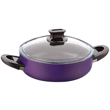 ქვაბი Korkmaz A2878 Lina Low Casserole, 26cm, Purple