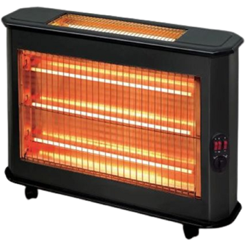 Kumtel KS 2710, 2800W, 28-35m², Electric Heater, Black