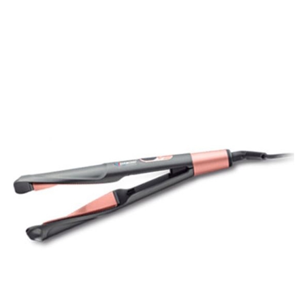 თმის უთო Diamond DM-9077, Hair Straightener, Black/Rose