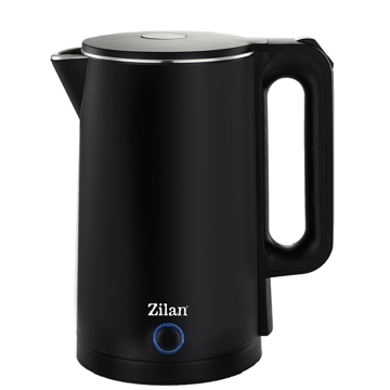 ელექტრო ჩაიდანი Zilan ZLN1628, 1500W, 1.7L, Electric Kettle, Black