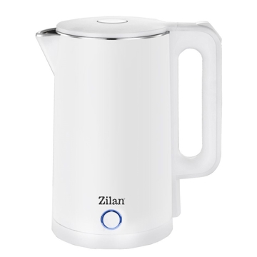 ელექტრო ჩაიდანი Zilan ZLN1147, 1500W, 1.7L, Electric Kettle, White