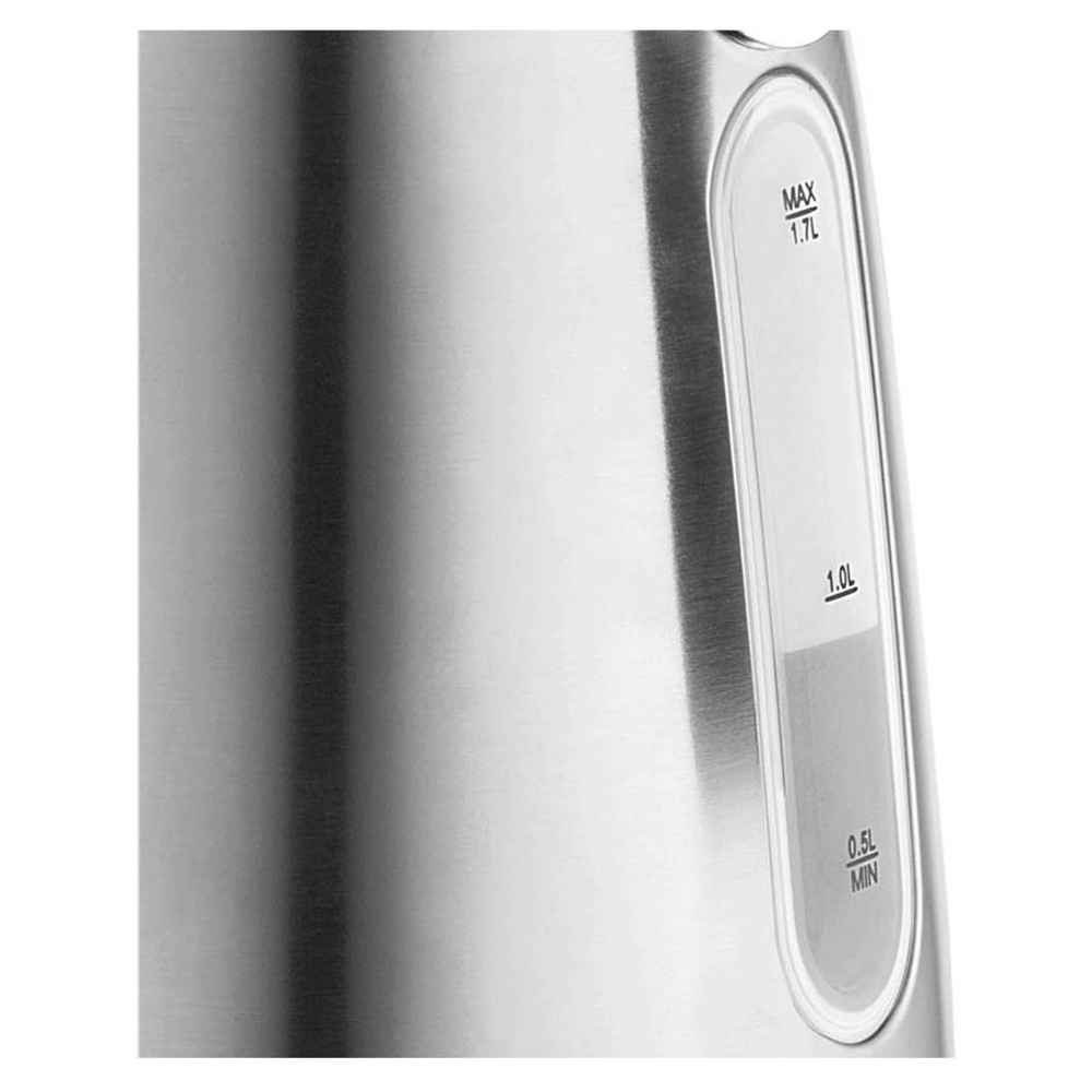 ელექტრო ჩაიდანი Zilan ZLN1000, 2200W, 1.7L, Electric Kettle, Silver