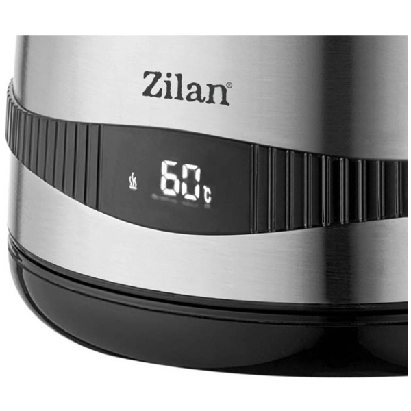 Zilan ZLN1000, 2200W, 1.7L, Electric Kettle, Silver