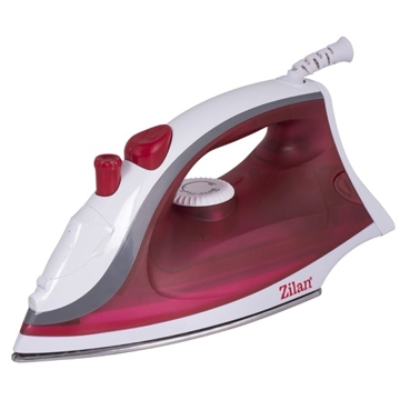 ორთქლის უთო Zilan ZLN8410, 2200W, 1.2L, Steam Iron, Red