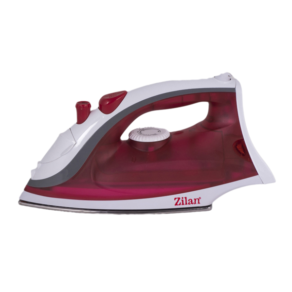 ორთქლის უთო Zilan ZLN8410, 2200W, 1.2L, Steam Iron, Red