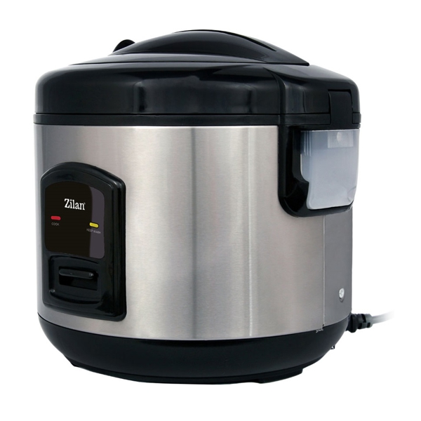 მულტსახარში Zilan ZLN2793, 500W, Rice Cooker, Silver