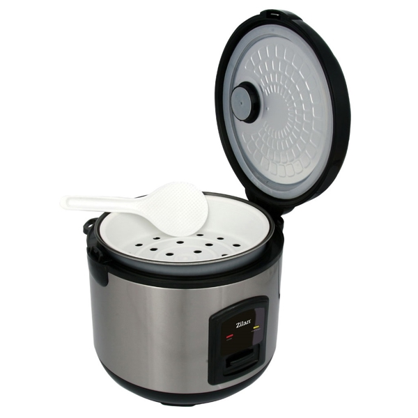 მულტსახარში Zilan ZLN2793, 500W, Rice Cooker, Silver