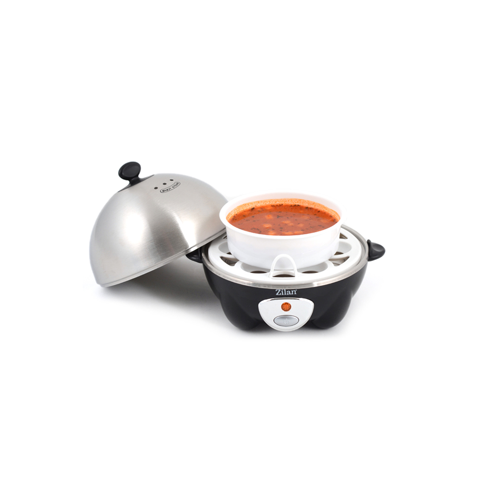 კვერცხის სახარში Zilan ZLN8075, 360W Black/Silver