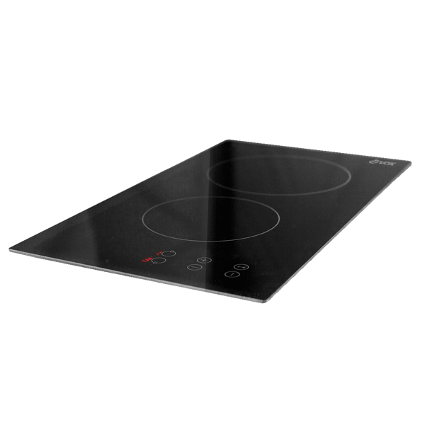 ჩასაშენებელი ქურის ზედაპირი Vox EBC200DB, Built-in, Black
