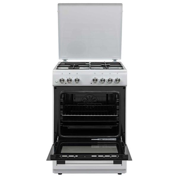 გაზქურა Vox GTR 6315 W, 3 Gas, Oven, White