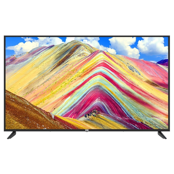 ტელევიზორი Vox 55ADS314BU, 55", 4K UHD, Smart TV, Android, HDMI, USB, CI, Black