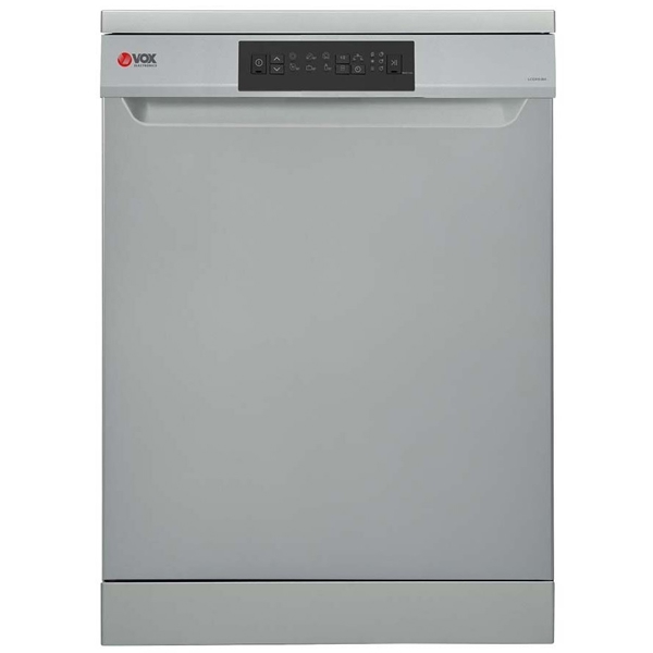 ჭურჭლის სარეცხი მანქანა Vox LC 12A15BIXE, A ++, 57Db, Dishwasher, Gray