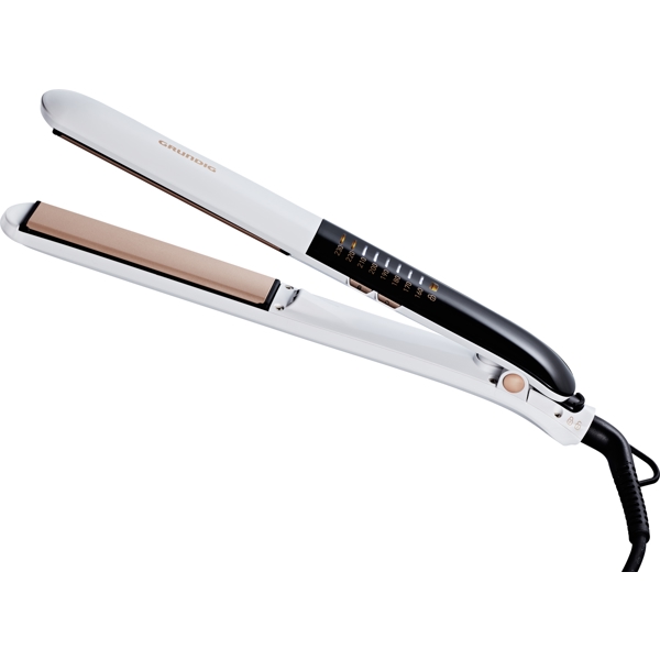 თმის უთო Grundig HS 7831, Hair Straightener, White,Black