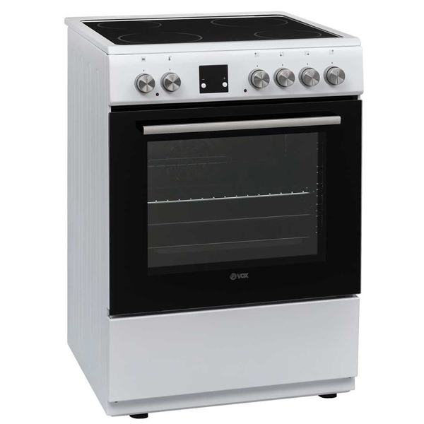 ელექტრო ქურა Vox CHT 6155 W, Oven Electric, White