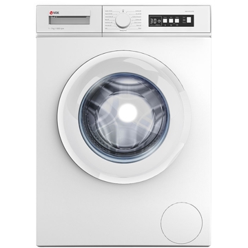 სარეცხი მანქანა Vox WM1070-SYTD, 7Kg, D, 1000Rpm, 76Db, Washing Machine, White