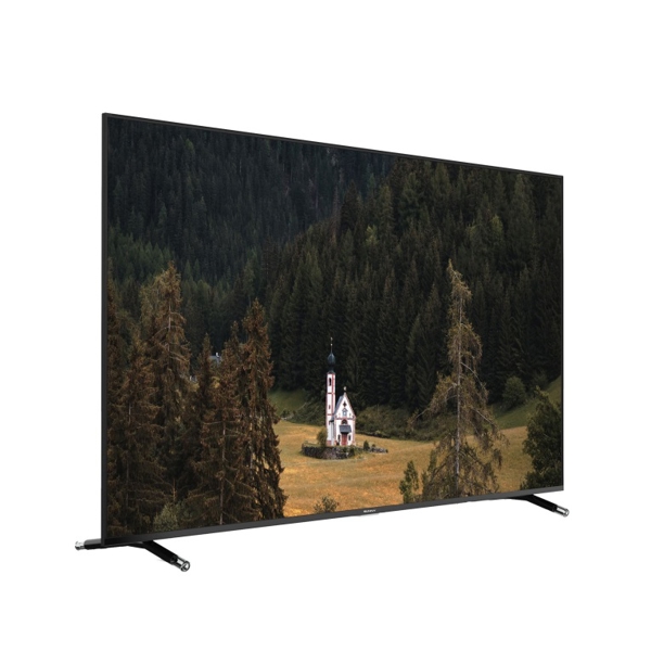 ტელევიზორი Sunny SN50FIL242/0246, 50", 4K UHD, Smart TV, HDMI, USB, RJ-45, CI, Black