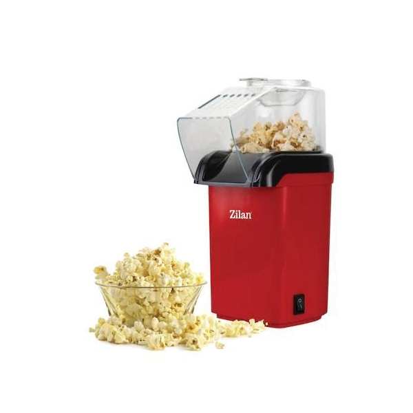 პოპკორნის აპარატი Zilan ZLN8044, 1200W, Popcorn Machine, Red