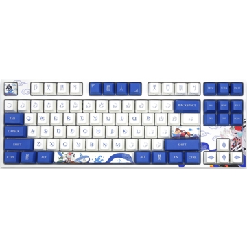 კლავიატურა Varmilo VA87M Lovebirds-I, Cherry MX Blue, Wired, LED, USB, Gaming Keyboard